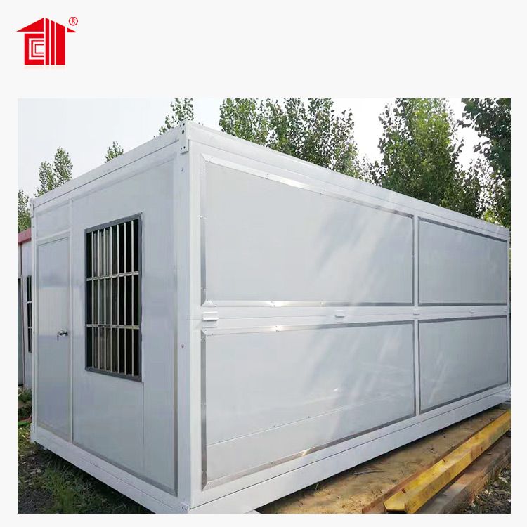 Casa de contenedores prefabricada plegable modular fácil de transportar y enviar