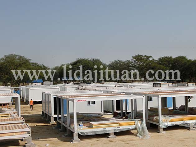 Container House Camp para la ONU en Sudán del Sur